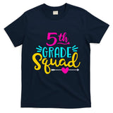 5th Grade Squad Team Arrow Heart T-Shirt
