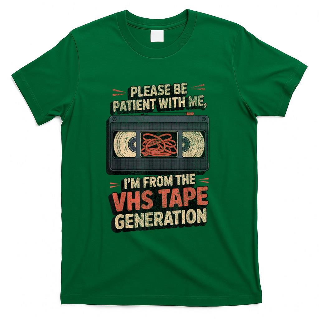 Retro Nostalgia - VHS Tape Generation 90s Nostalgia Retro Design Tee T-Shirt