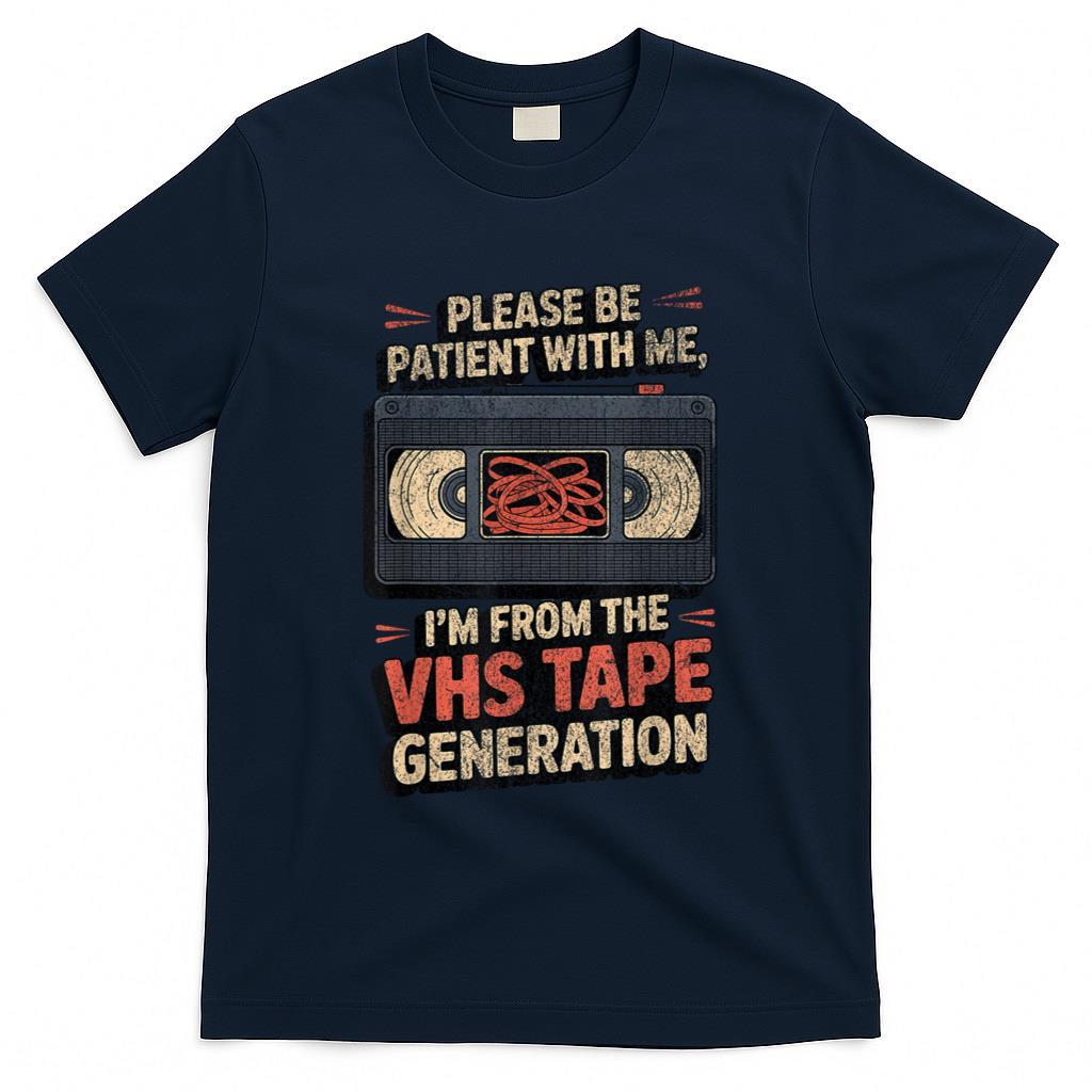 Retro Nostalgia - VHS Tape Generation 90s Nostalgia Retro Design Tee T-Shirt