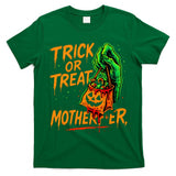 Trick or Treat, Motherfer – Zombie Hand Graffiti Glow Oversized T-Shirt