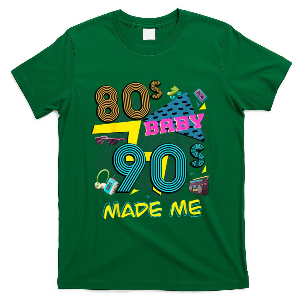 Retro Nostalgia - 80s Baby 90s Made Me Retro Nostalgia T-Shirt