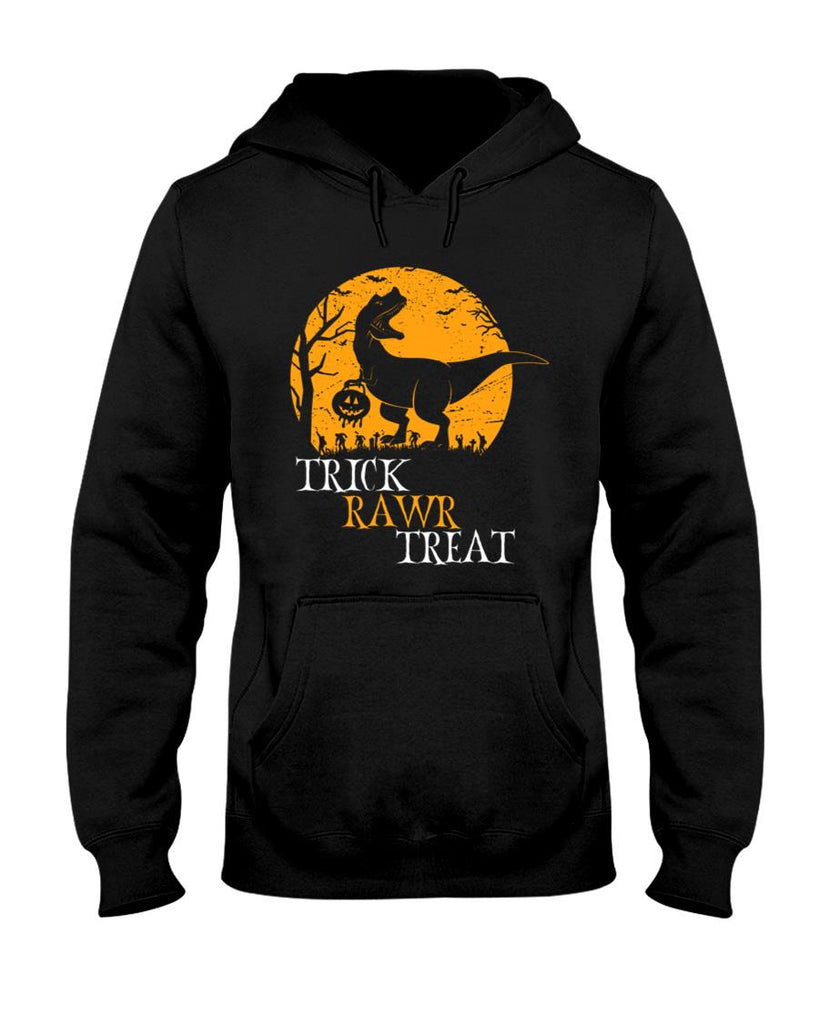 Funny Halloween Dinosaur T Rex Trick Rawr Treat Halloween Costume Essential T-Shirt