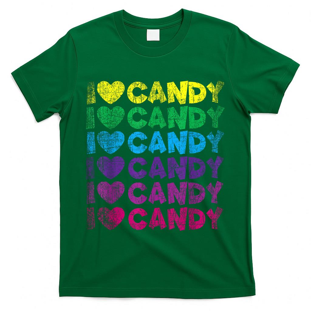 I Love Candy - Halloween Party Cute Trick or Treat T-Shirt