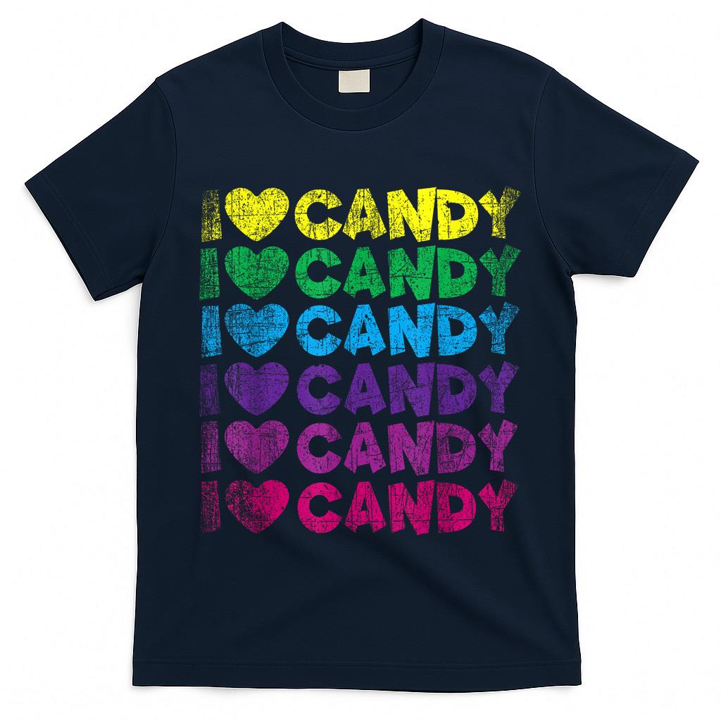 I Love Candy - Halloween Party Cute Trick or Treat T-Shirt