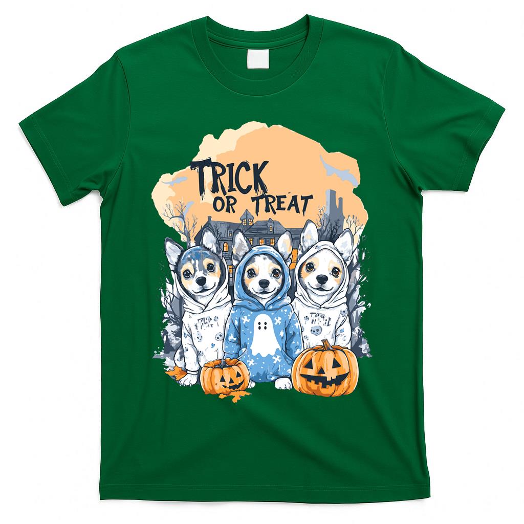 Corgi Trick or Treat - Corgi Halloween Special Essential T-Shirt