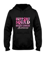 Support Groovy Squad Pink Ribbon Breast Cancer Awareness T-Shirt