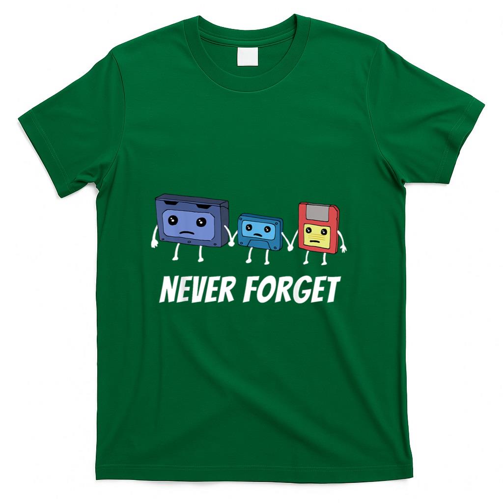 Retro Nostalgia - Never Forget Cassette Clothing - Never Forget Cassette T-Shirt - Women's RetroNostalgia Fans - Black
