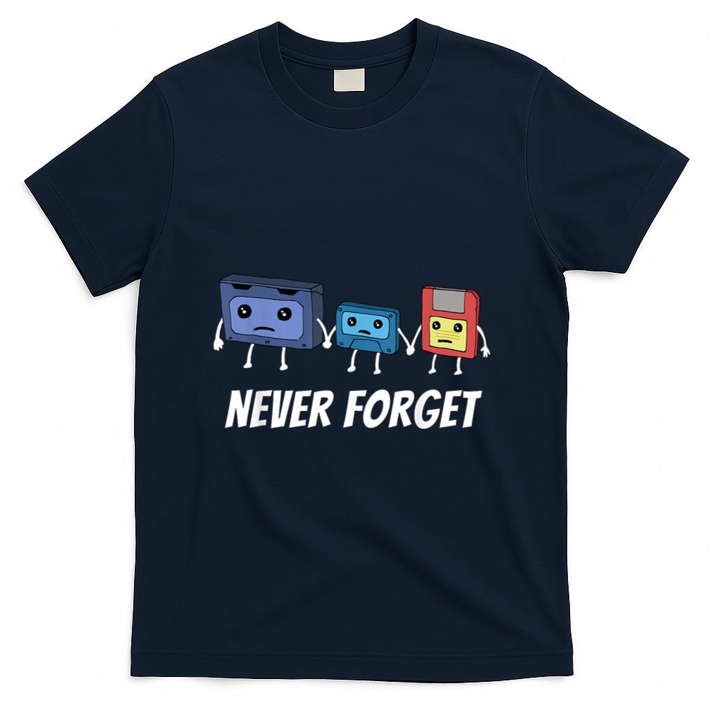 Retro Nostalgia - Never Forget Cassette Clothing - Never Forget Cassette T-Shirt - Women's RetroNostalgia Fans - Black