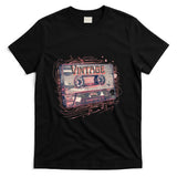 Retro Nostalgia - Vintage Cassette 80s Music Tape Retro Nostalgia 80 Throwback T-Shirt