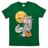Funny Mummy Unicorn Halloween scary Trick Or Treats T-Shirt