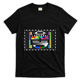 Retro Nostalgia - TV Analogue Test Picture Retro Nostalgia T-Shirt