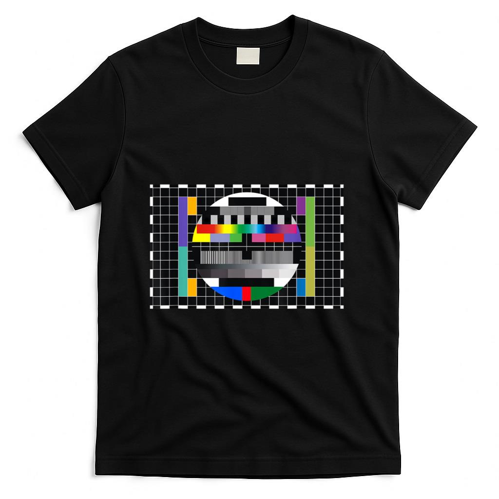 Retro Nostalgia - TV Analogue Test Picture Retro Nostalgia T-Shirt