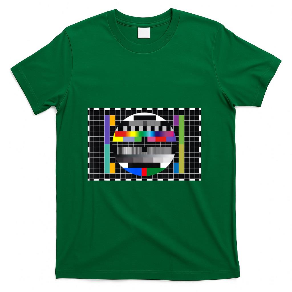 Retro Nostalgia - TV Analogue Test Picture Retro Nostalgia T-Shirt