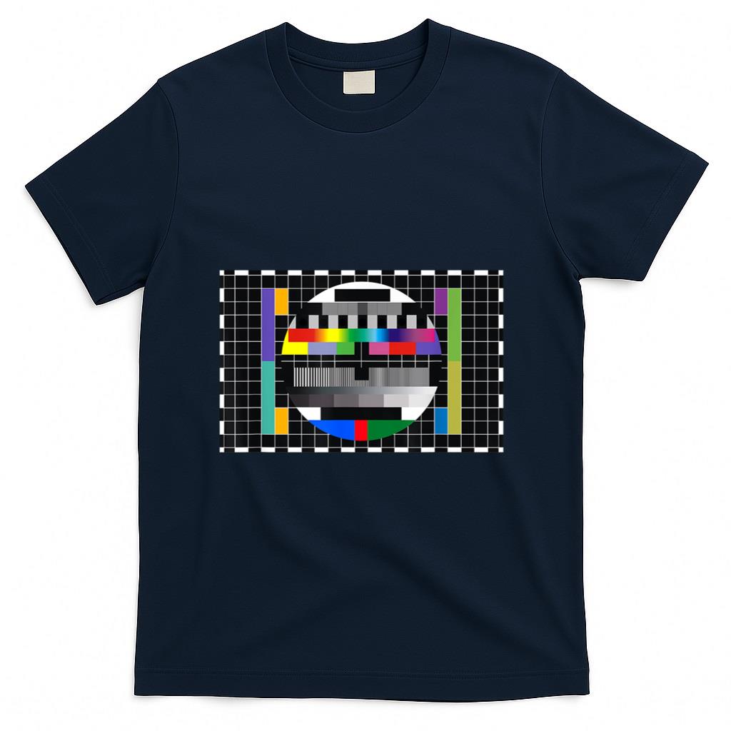 Retro Nostalgia - TV Analogue Test Picture Retro Nostalgia T-Shirt