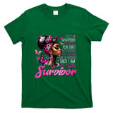 I Am The Storm Survivor Black Woman Breast Cancer Awareness T-Shirt