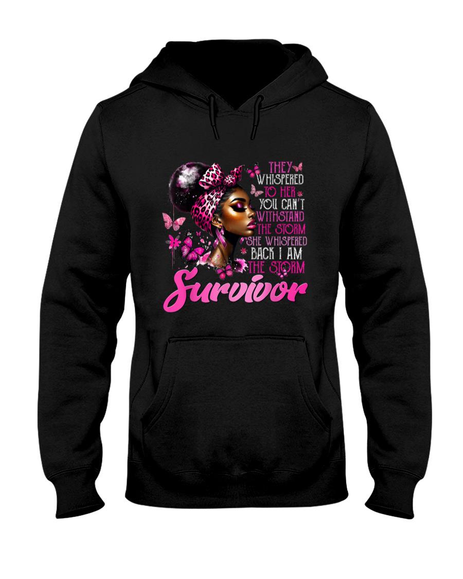 I Am The Storm Survivor Black Woman Breast Cancer Awareness T-Shirt