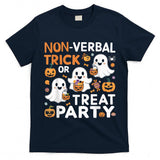 Support Autism Halloween Spooky Autistic Trick Or Treat  Style 2 T-Shirt