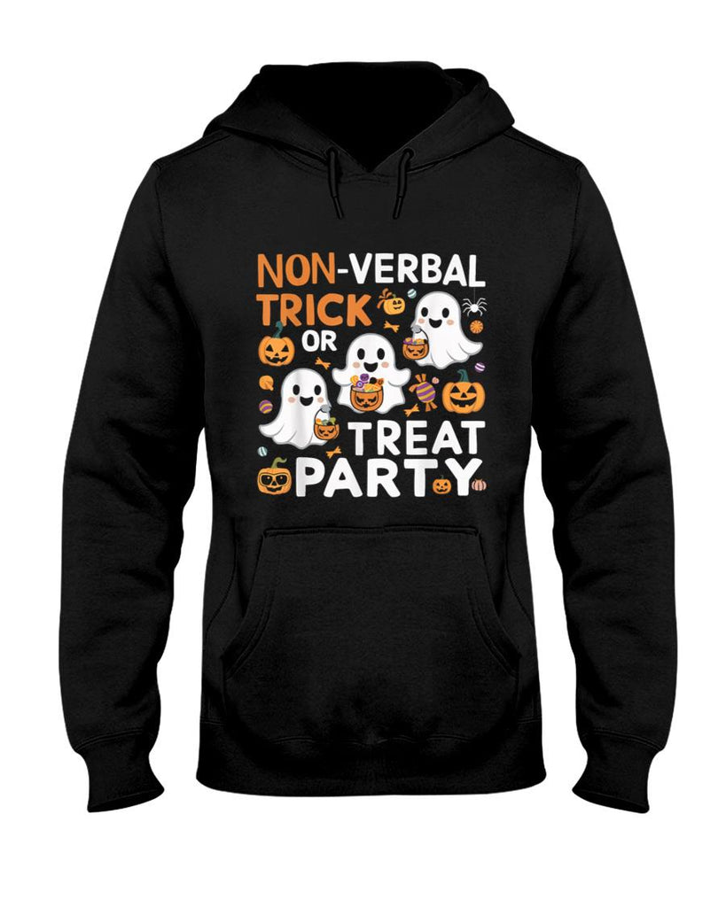 Support Autism Halloween Spooky Autistic Trick Or Treat  Style 2 T-Shirt