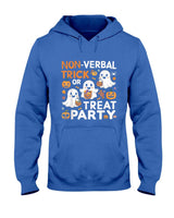 Support Autism Halloween Spooky Autistic Trick Or Treat  Style 2 T-Shirt