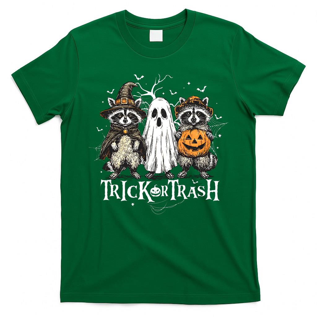 Trick Or Trash Raccoon Halloween Essential T-Shirt