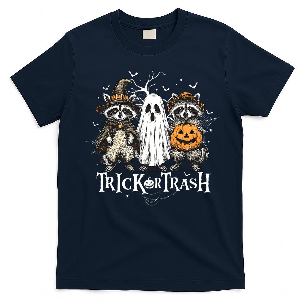 Trick Or Trash Raccoon Halloween Essential T-Shirt