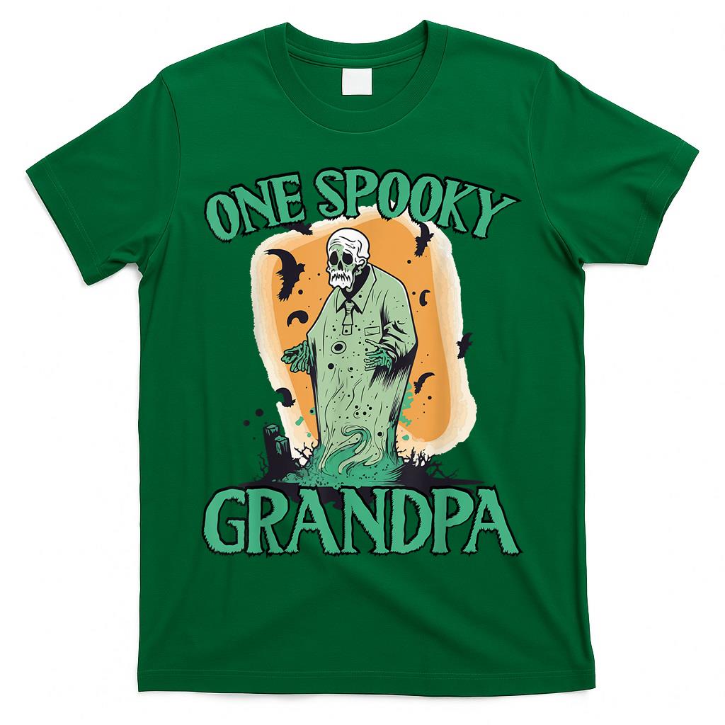 Grandpa Halloween Costume Spooky Grandfather Trick Or Treat T-Shirt