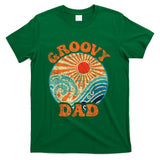 Retro Nostalgia - Groovy Dad 70s Aesthetic Nostalgia 1970's Retro Dad T-Shirt