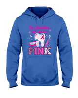 dental breast cancer Awareness In October We Wear Pink Tooth T-Shirt