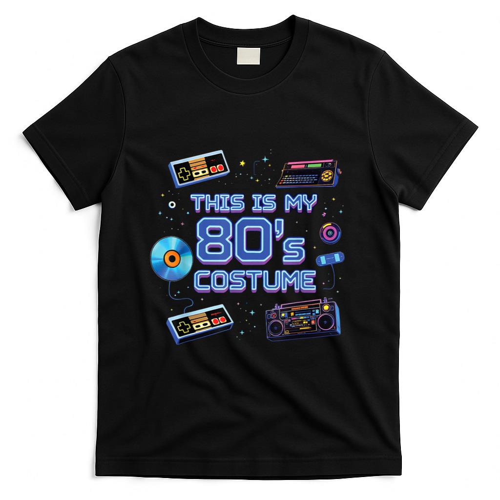 Retro Nostalgia - This is My 80's Costume Retro 80s Nostalgia Fun Memories T-Shirt