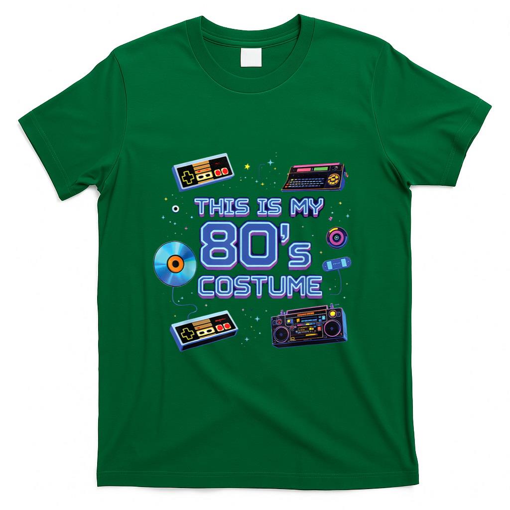 Retro Nostalgia - This is My 80's Costume Retro 80s Nostalgia Fun Memories T-Shirt