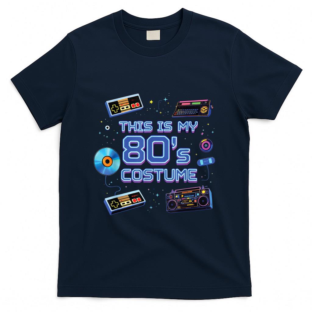 Retro Nostalgia - This is My 80's Costume Retro 80s Nostalgia Fun Memories T-Shirt