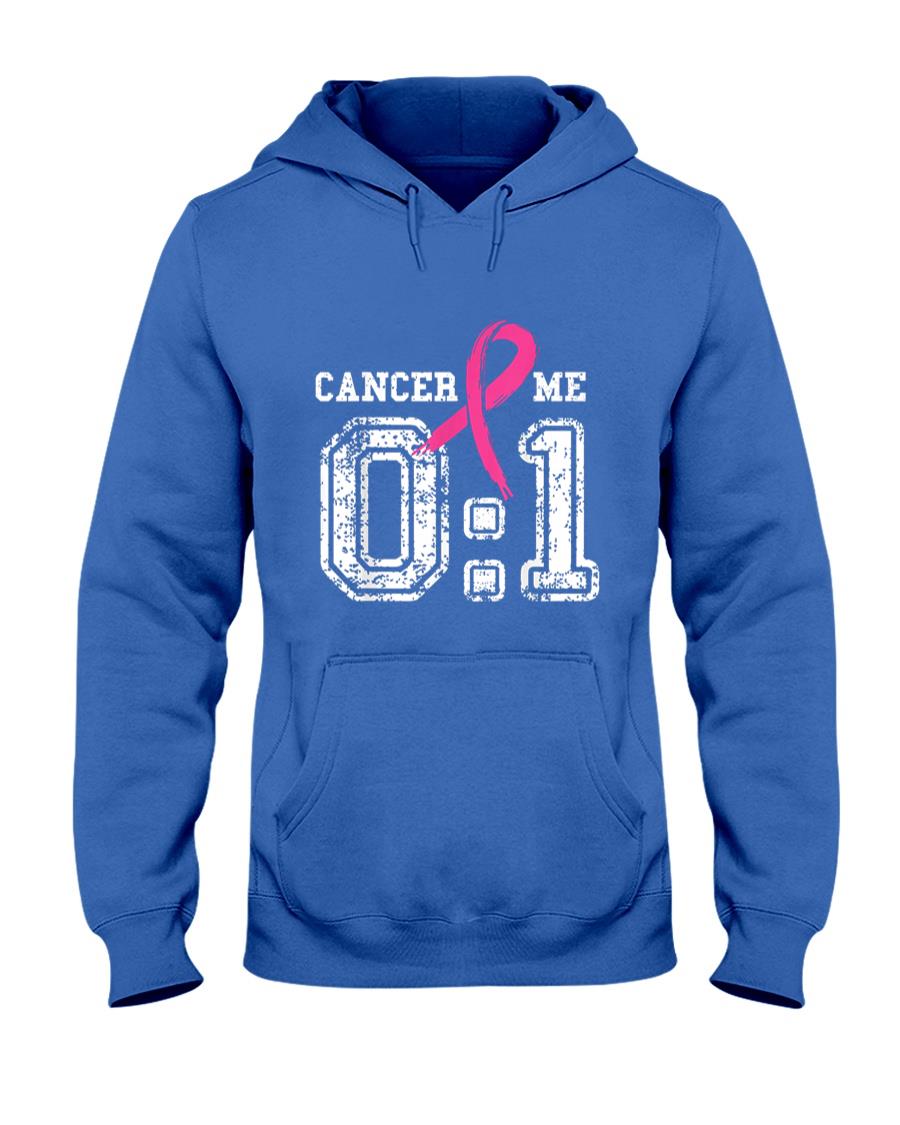 Cancer 0 Me 1 Breast Cancer Awareness Survivor Gift T-Shirt