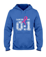 Cancer 0 Me 1 Breast Cancer Awareness Survivor Gift T-Shirt