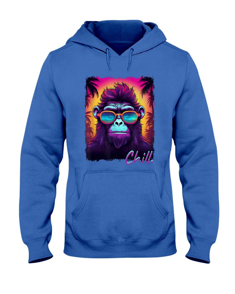 Retro Nostalgia - Retro Groovy Ape sunglass  Synthwave Retro  Nostalgia T-Shirt