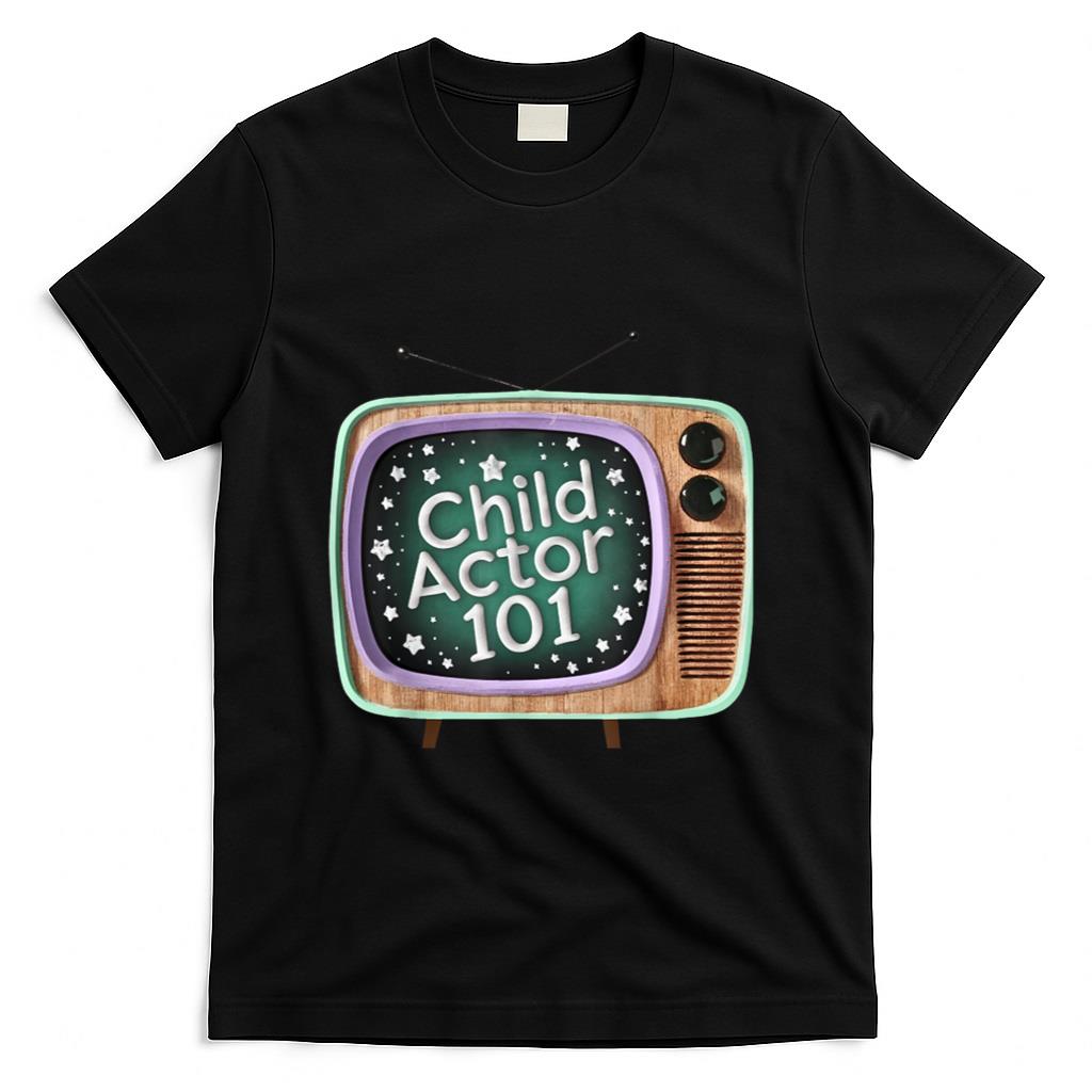Retro Nostalgia - Child Actor 101 Retro TV Hollywood Actors Stars Nostalgia T-Shirt