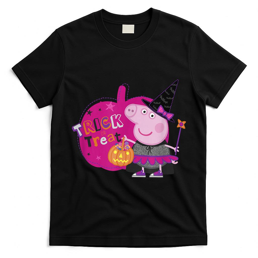 Peppa Pig Halloween Peppa Witch Trick Or Treat T-Shirt