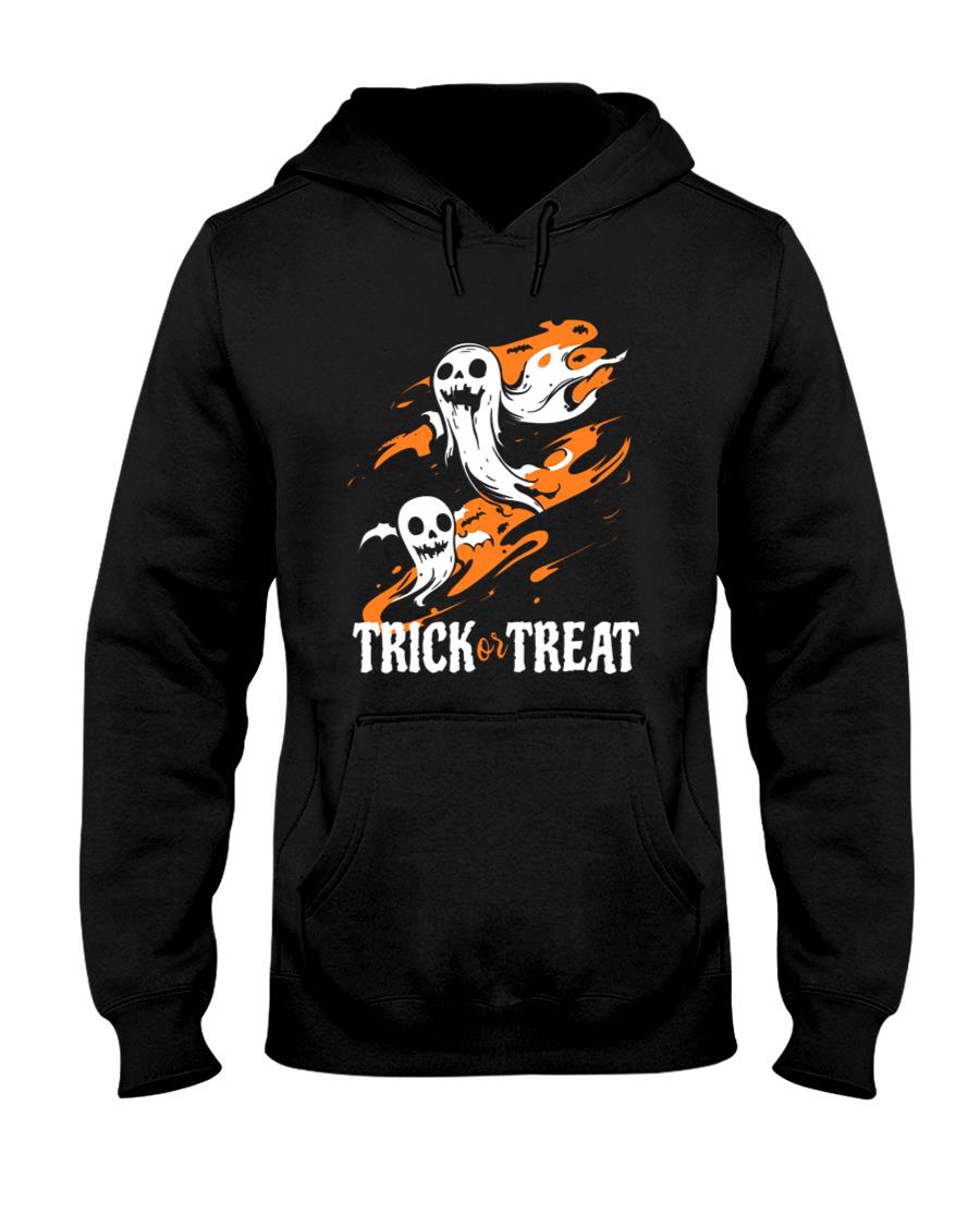 Trick or Treat Ghost Costume - Spooky V-Neck  Style 2 T-Shirt