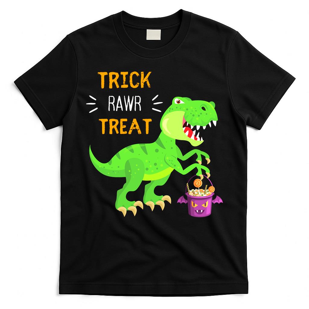 Trick Rawr Treat, T-Rex Halloween Essential T-Shirt