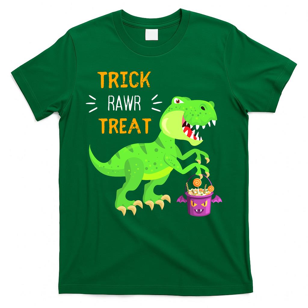 Trick Rawr Treat, T-Rex Halloween Essential T-Shirt