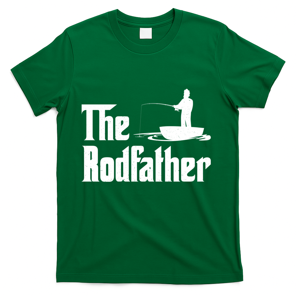 The Rodfather Funny Fishing For Fisherman Gift T-Shirt