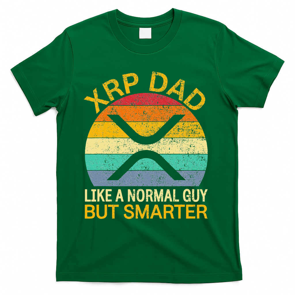 Xrp Dad Crypto Merchandise Definition T-Shirt