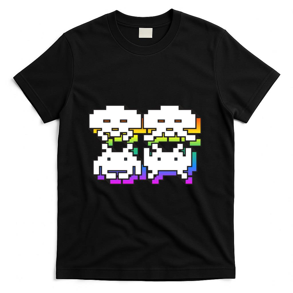 Retro Nostalgia - Space Alien Invaders Vintage Retro Gaming T-Shirt