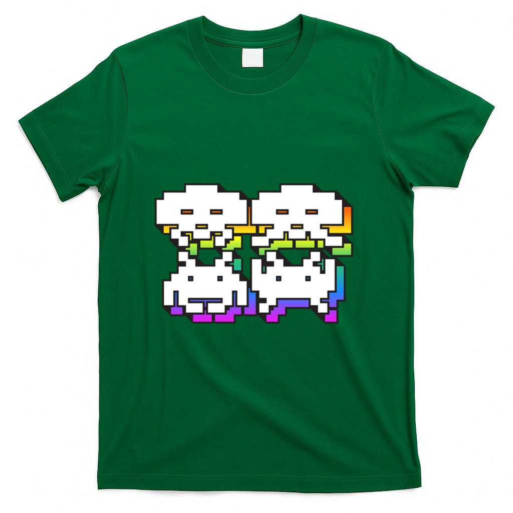 Retro Nostalgia - Space Alien Invaders Vintage Retro Gaming T-Shirt