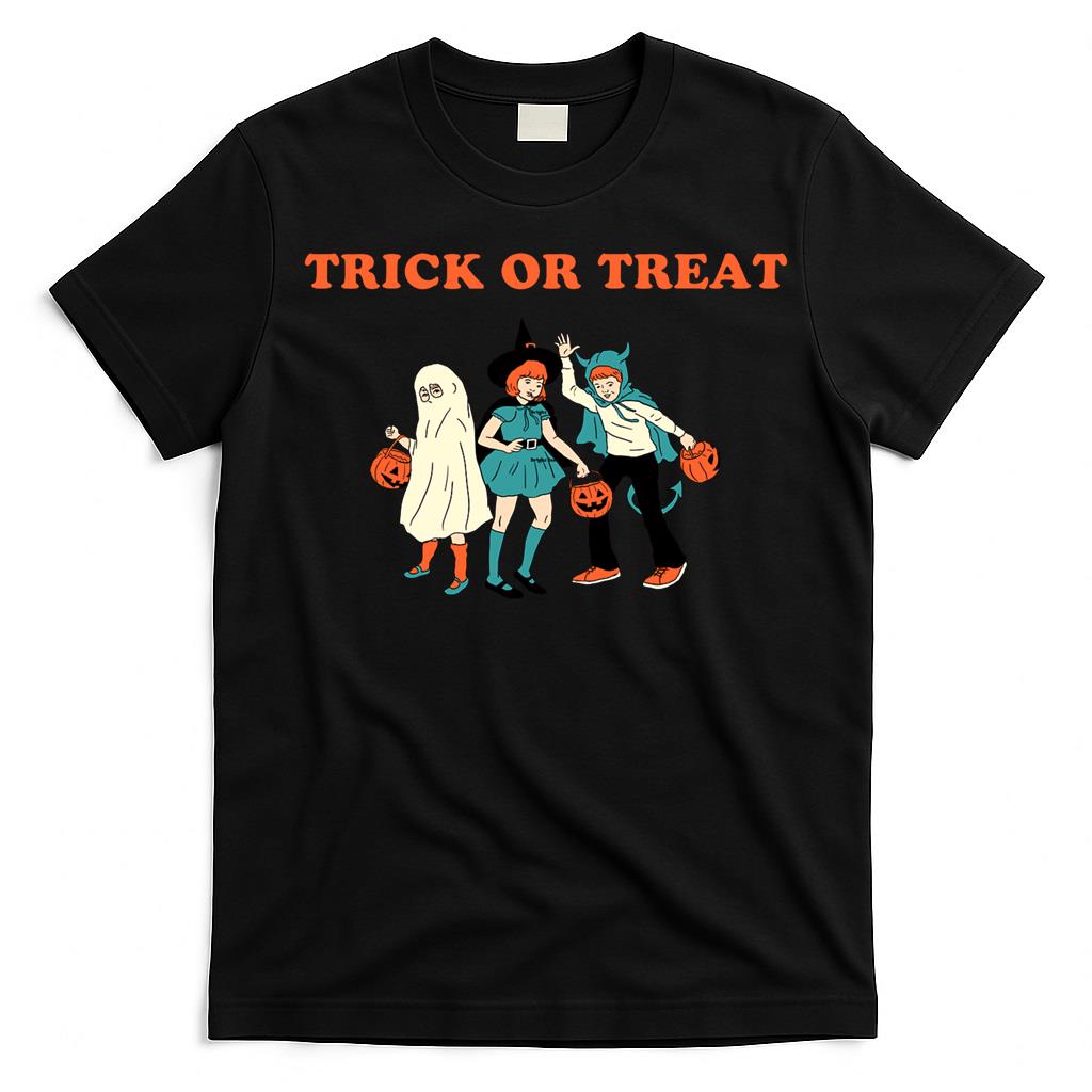 Trick or Treat Retro Halloween Classic T-Shirt