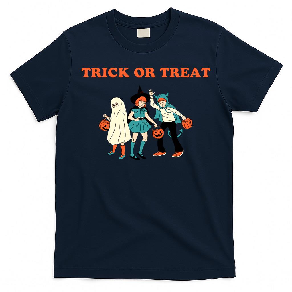 Trick or Treat Retro Halloween Classic T-Shirt