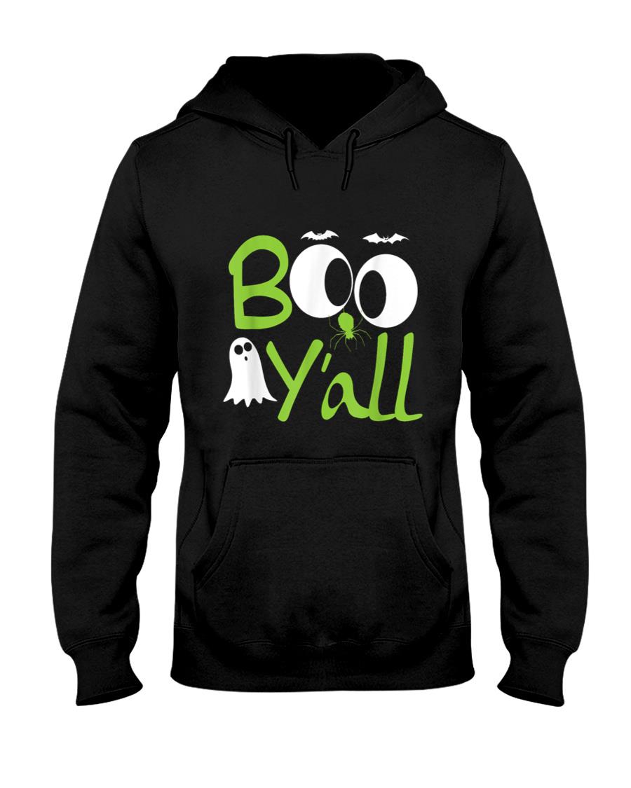 Boo Yall Funny Halloween Trick-or-Treat  Ghost Tee T-Shirt