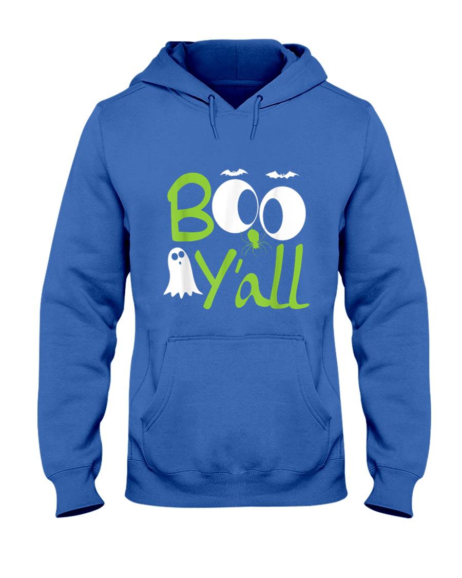 Boo Yall Funny Halloween Trick-or-Treat  Ghost Tee T-Shirt