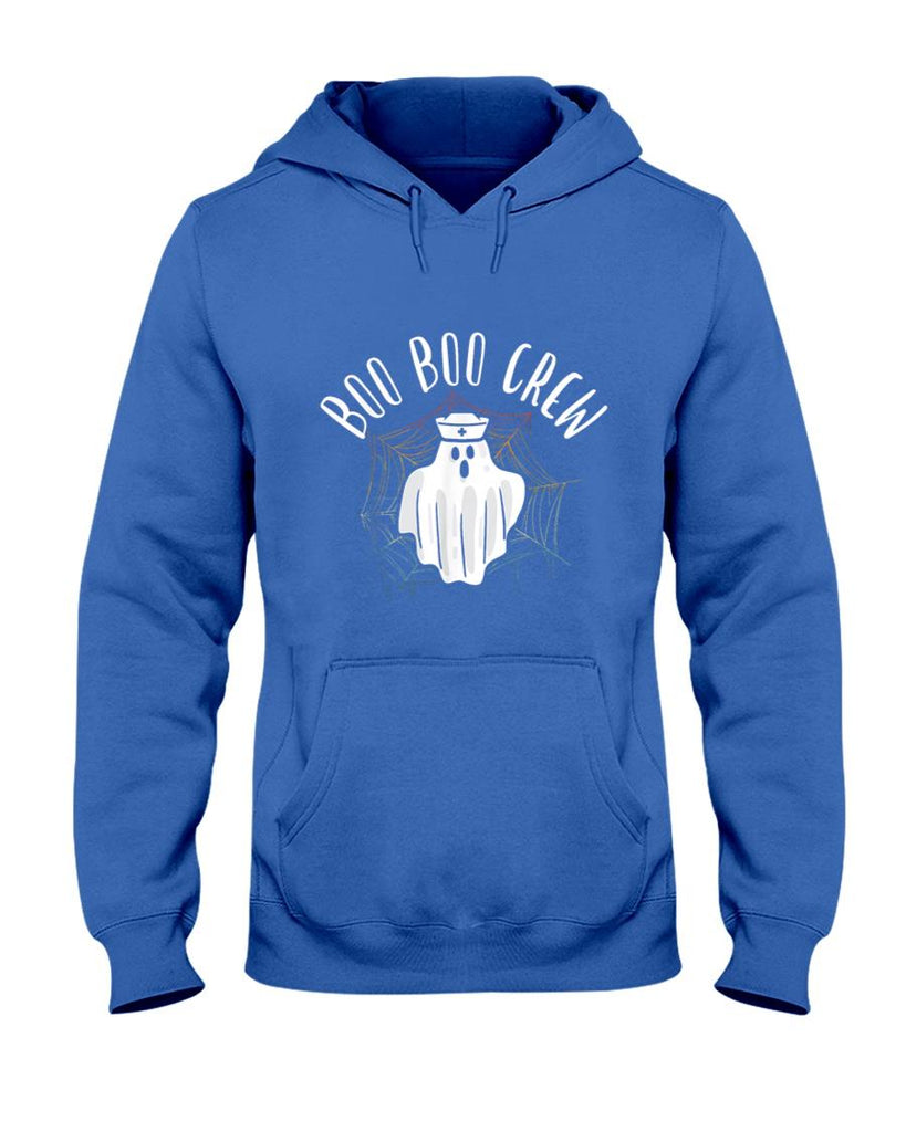 Boo Crew Funny Halloween Nurse Spooky Trick Or Treat T-Shirt