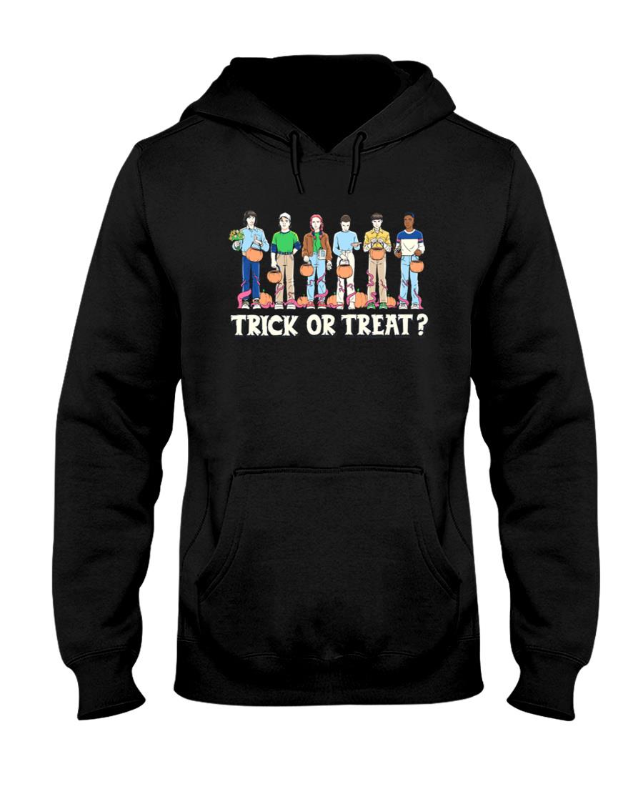 Stranger Things Halloween Trick Or Treat Main Characters Essential T-Shirt
