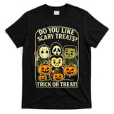 Scary Treats Halloween Crew Oversized T-Shirt